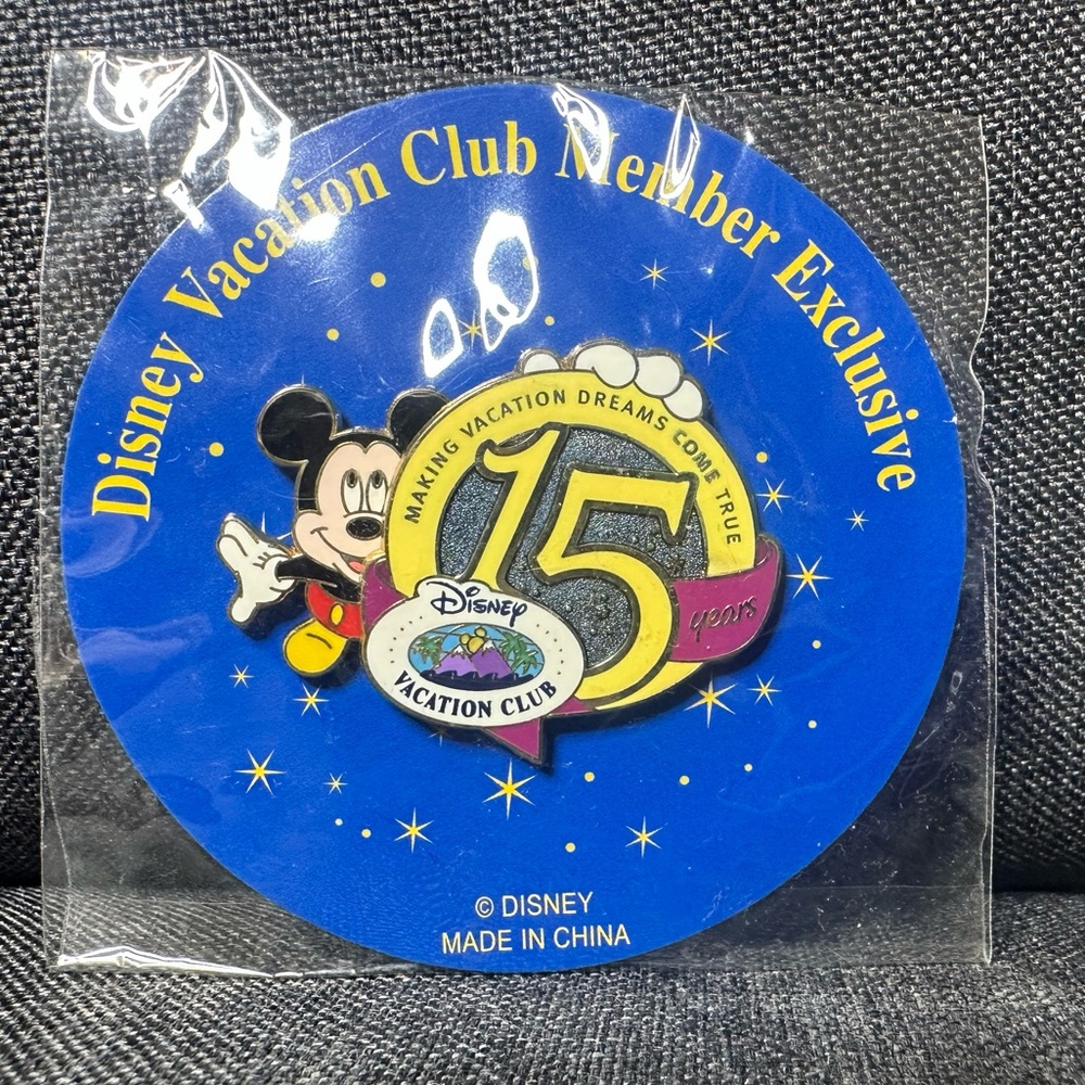 Disney Vacation Club pin 15 Years
